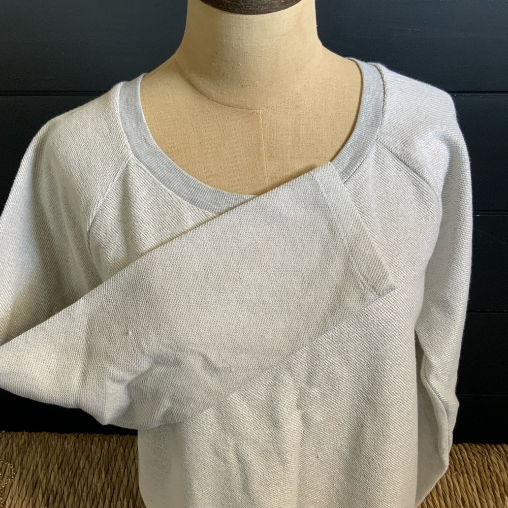Chic Gray/Silver Sweatshirt